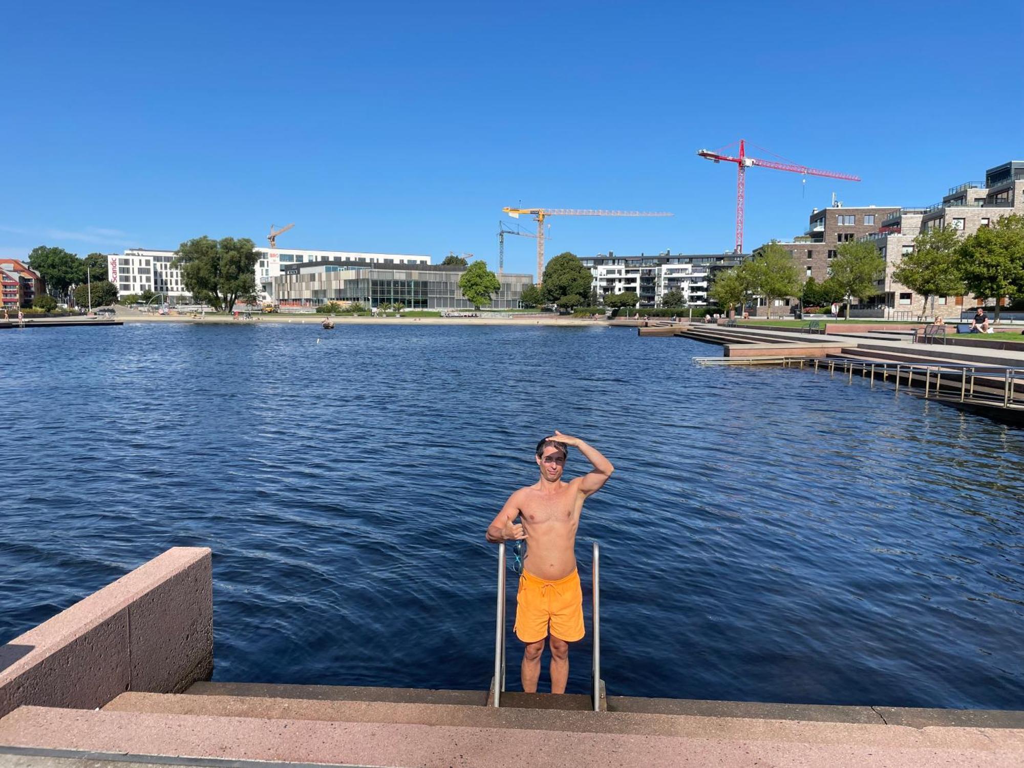Kristiansand, Bystranda 59M2, 2 Soverom, 6 Senger 아파트 외부 사진
