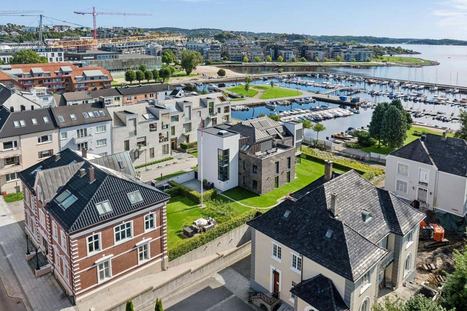 Kristiansand, Bystranda 59M2, 2 Soverom, 6 Senger 아파트 외부 사진